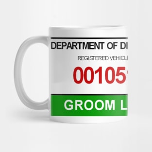 Groom Lake Vehicle Access Pass Mug